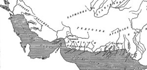 карта района плавания неарха флотоводца